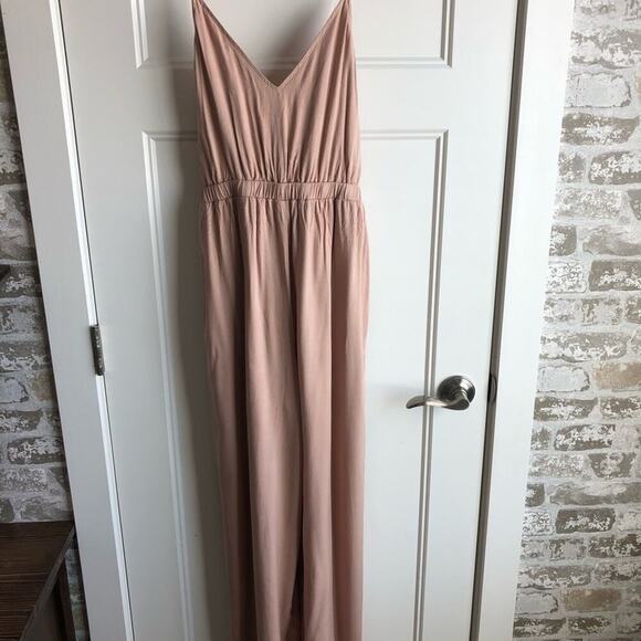 ASOS Rokoko jumper strapped tie back jumpsuit - Picture 2 of 8